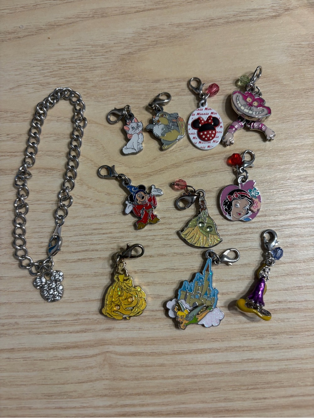 Bracelet lot Charmed in the park (charms) disney Orlando